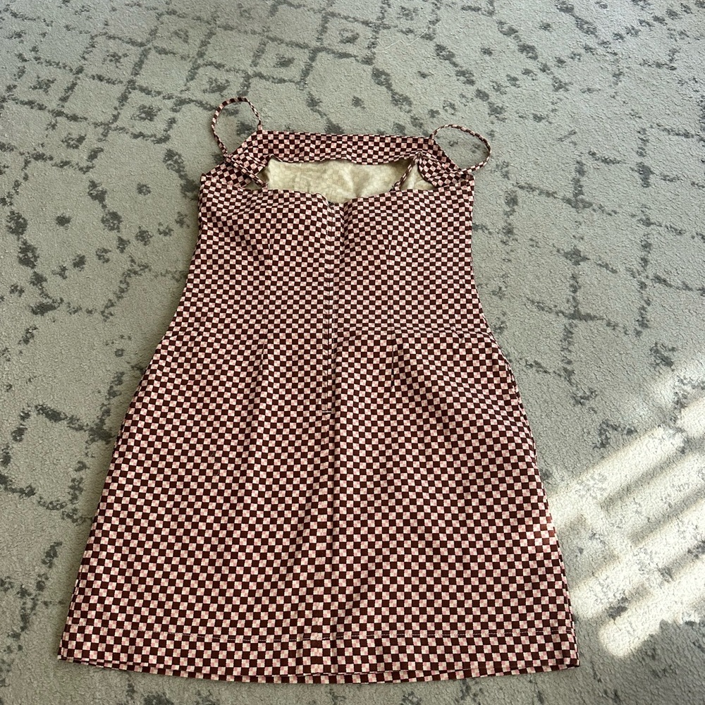 Levi's Red and White Checkered Dress